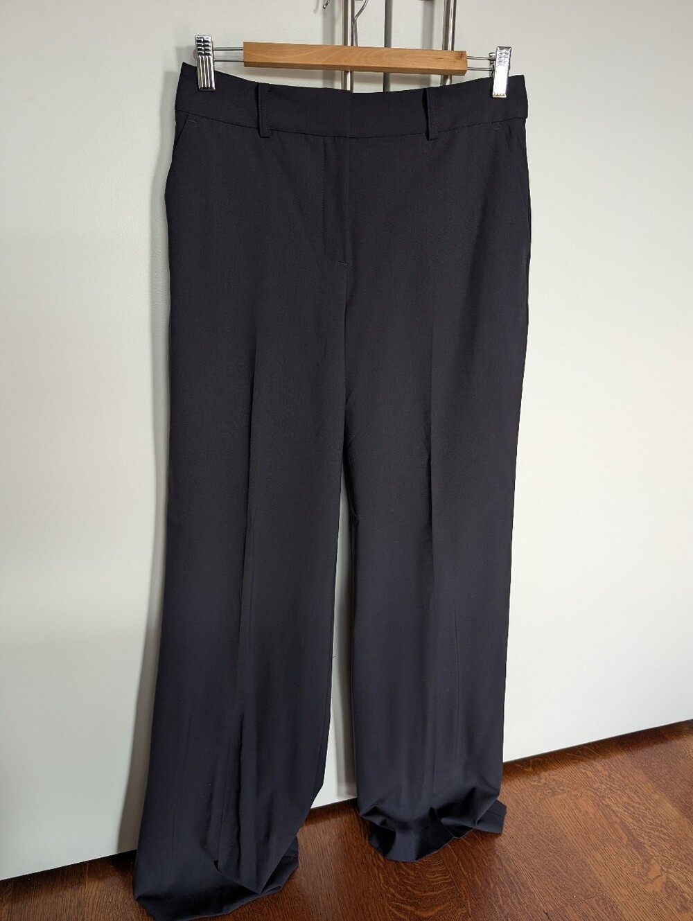 Brooks Brothers Women's Dress Pants Wide Leg Size 4 Italian Fabric New w Tags